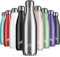 Mont-Clair Stainless Steel Water Bottle, Vacuum Insulated - BPA Free, 12h Hot & 24h Cold Drinks, Metal Water Bottle 750ml Leakproof, Ideal for Adult, Kids, Running - Silver