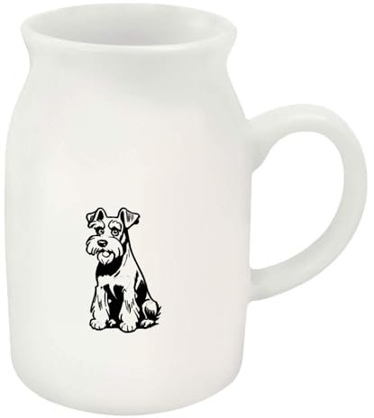 Azeeda 300ml 'Miniature Schnauzer Dog' Ceramic Milk Jug (MJ00015303)