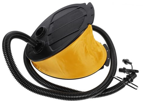ABOOFAN Blasebalg Fußpumpe Fußluftpumpe Für Luftmatratzen Gymnastikbälle Camping Outdoor Aufblasbare Geräte Schnelles Aufblasen Und Entleeren Kompakt Robust