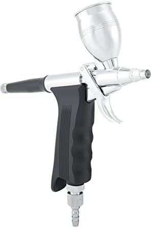 Akozon G-166A Airbrush for Model Painting, Professional Spray Gun for Fine Art, Craft, and Hobby Use - for Colorful Illustrations and Detailing (0.5mm)