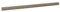 vidaXL 30 Nastri Antiscivolo Champagne 67cm in Alluminio per Uso Interno, Ideali per Inverno e Primavera, Colore Oro Metallico, Design Moderno e Sottile, Non Corrosivo, Fissaggio con Viti, Nessun Mon