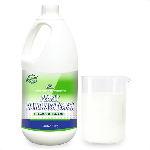 MYOC Pearly Hand Wash Base | Cosmetic Grade Sulphate-Free Base for DIY Liquid Handwash Formulations | Ready-to-Use Concentrate for Custom Moisturizing Hand Cleansers – 1 Litre (33.81 fl oz)