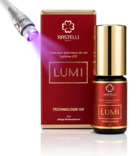 Colle Extension de Cils UV LED Professionnelle – Séchage Ultra-Rapide 1s – Tenue Longue Durée 6 à 8 Semaines – Haute Rétention – Résistante Humidité & Température –