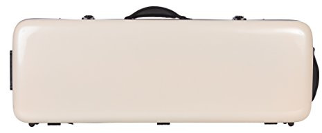 Bratschenkoffer Fiberglass 38-43 Oblong perle M-case + Musiktasche