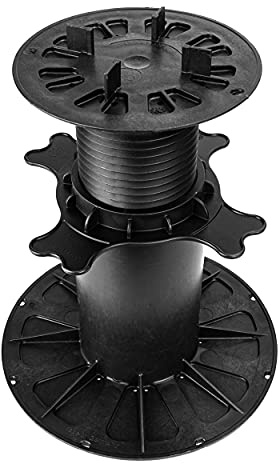 Gartenwelt Riegelsberger Plattenlager Premium 170-270 mm 1 Karton (18 STK) | Stelzlager höhenverstellbar für Keramik-, Stein-, Betonplatten & Fliesen | Belastbarkeit bis zu 1200 kg