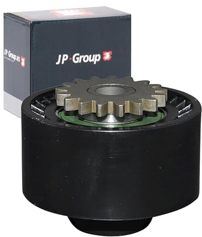 JP GROUP Spannrolle, Keilrippenriemen 4318300900 | 4318300900 Kompatibel mit Clio III (BR0/1, CR0/1),Clio III Grandtour (KR0/1_),Modus / Grand Modus (F/JP0_),Twingo II (CN0_)