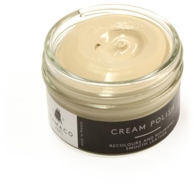 Famaco Leather Deluxe Cream Polish select colour. WITH POLISHING DUSTER. Duluxe cream polish for Leather goods & shoes. Nourish and protect your leather using cream polish