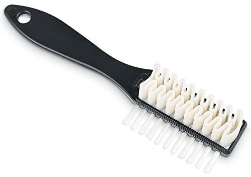 PREMYO Schuhbürste für Wildleder Pflege - Wildlederbürste mit Stiel - Schuhpflege Nubukleder Rauleder Veloursleder