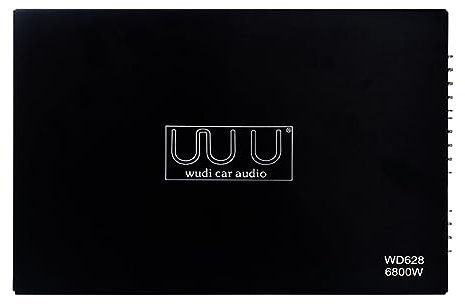 Kahdsvby Amplificatore di Potenza per Auto 12V 6800W 4 Canali Audio Digitale Stereo Subwoofer Amplificatore di Potenza Car Audio Amplificatore Audio per Auto