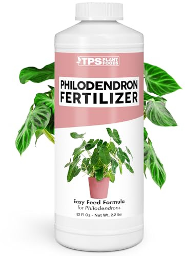 Philodendron Fertilizer – Liquid Plant Food for Bigger Leaves, Lush Foliage & Steady New Growth, 32 oz
