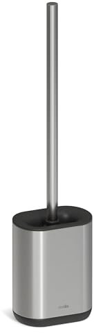 stardis Pure WC Bürste Toilettenbürste matt Silikon Klobürste kompakt antibakteriell Bürstengarnitur Edelstahl rostfrei