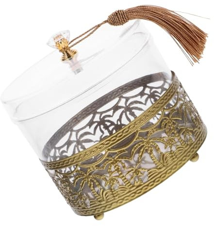 MKEMQXBEP Bonbonnière Boîte de Bonbons Arabes, 1 pièce, Plateau for Cadeaux de fête, Petits conteneurs de Bonbons, conteneurs de Bonbons for Cadeaux de fête