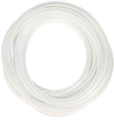 AQUANEAT Tubo de acuario de 8 pies, tubo de aerolínea, manguera de aire estándar de 3/16 pulgadas para bomba de aire de pecera, hidroponía y estanque, transparente