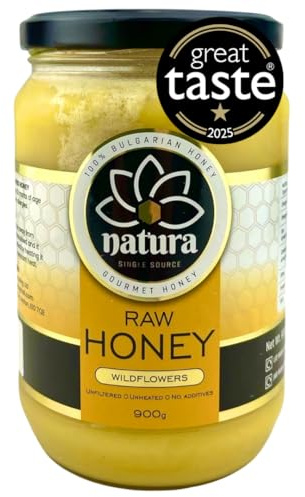 Pure Raw Honey – Great Taste 2025, Natura Honey, 900g