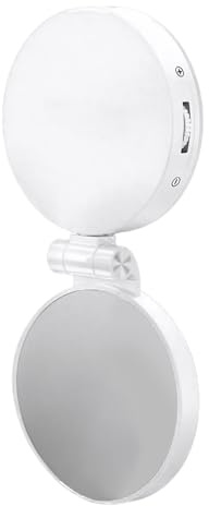 Luz de Relleno magnético de teléfono móvil, 3 Modos de iluminación Ajustable, 7.6x6.4x2.4cm, Luces de Selfie de teléfono, luz de Anillo de Selfies, Recargable y portátil, para transmisión en, vlo