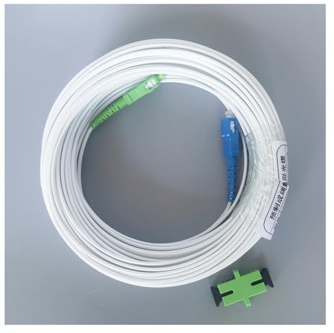 Cavo di prolunga in fibra ottica SC/APC a SC/UPC - Cavo patch FTTH for interni simplex monomodale a nucleo singolo da 10 m(20M)