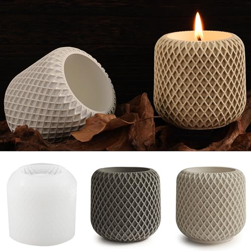 Silikonform Kerzenhalter,Gießformen Silikon,Silikonformen GießFormen,Silikonform Kerzenhalter,DIY Kerzen Formen,Kerzenform Silikon,Kerzenformen Zum Gießen Set,für Gips DIY Kerzen Teelichter