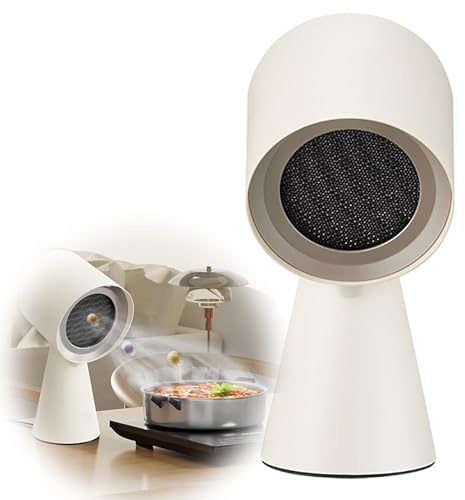 Portable Range Hood with Exhaust Fan, 2-Speed, Low Noise, Detachable Filter for Kitchen, BBQ, Hot Pot