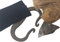 Spronketts Outdoors Traditional Carbon Steel Striker English Flint and Char Cloth Fire Lighter Kit Camping Bushcraft Survival