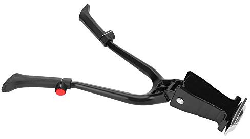 Wakects Universeller Fahrradständer, Mittelhalterung, Doppelbeine, höhenverstellbar, passend für 24-28 Zoll Fahrräder