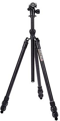 3 Legged Thing Charles 2.0 Aluminium Tripod Kit with AirHed Pro – Adjustable Camera Tripod with 3 Detachable Legs in Darkness (Matte Black) (CHARLESKITDARK2)