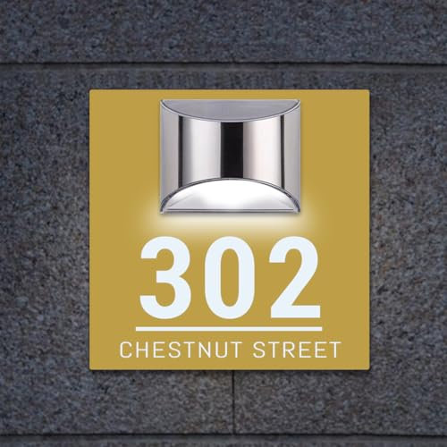personnalisé design numero de maison exterieur solaire,Moderne Numéro de maison solaire à LED Le nom de la rue Numéro de maison,plaque maison exterieur personnalisé Éclairage