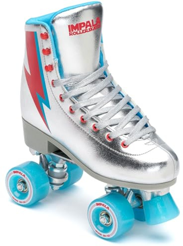 Impala Rollerskates Unisex, Impala Quad Skate (Big Kid/Adult) Argentum, 9