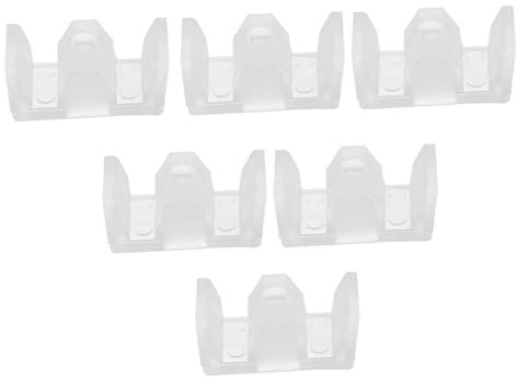 jojofuny 6pcs Shower Door Guide Block Rv Shower Door Water Stopper Collision Block Pad Easy Installation Noise Reduction Pad
