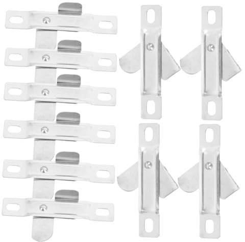 Warmhm Deckenleuchtenbeschläge Aus Metall 10er-pack Deckenleuchtenplattenclips Lampenschirm Für Die Montage Von -lichtstreifen