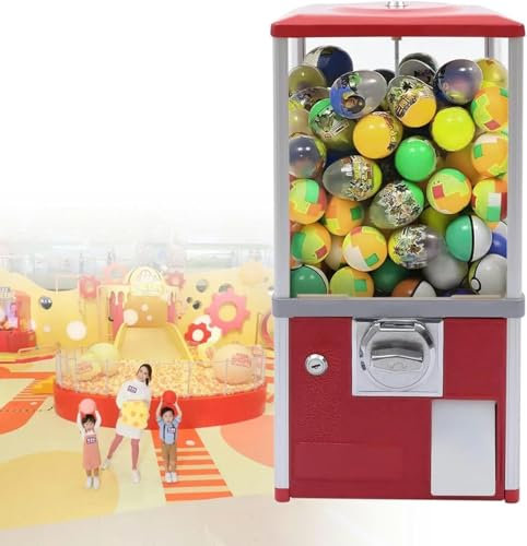 LYJYUJIE Machine De Poulet pour Enfants, Machine À Mastication Au Caramel Commercial De 20,87 Pouces De Haut, Grande Banc De Gomme De Capacité, Machine À Distributeur Automatique Sucré ~ /