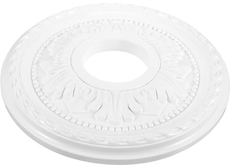 TOKIDNY Ceiling Medallion Round Decor Chandelier Base Light Fixture Medallion Traditional Home Lighting Ring for Living