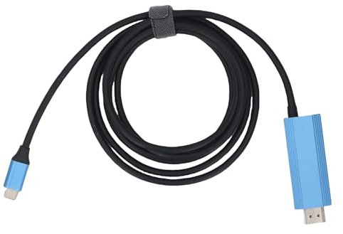 Lazmin112 Cavo da USB C a HDMI con Adattatore di Ricarica Rapida PD da 100 W 8K 60Hz 2 in 1 Thunderbolt Unidirezionale Tipo C a HDMI Compatibile, XPS, HD TV, Steamdeck, Rog All