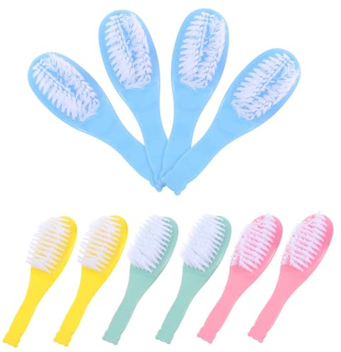 SUPVOX 10pcs Infant Hair Brush and Newborn Soft Comb Set for Babies Convenient Baby Hair Grooming Brushes Massage Function Suitable for Household
