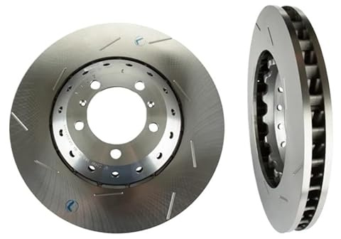 KIKYKUBBLETASW Dischi Freno Anteriori e Posteriori Rivestiti for Auto for Una Maggiore Potenza di Arresto, Prestazioni di frenata fluide, Abbinamento Perfetto con Le pastiglie