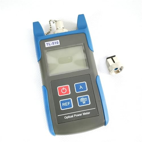 SEVEQIS Tester fibra ottica, Misuratore Di Potenza Ottica TL-510 Mini OPM Con Interfaccia SC FC TL510A -70~+10dBm O TL510C -50~+26dBm Tester For Fibra(-70 to 6)