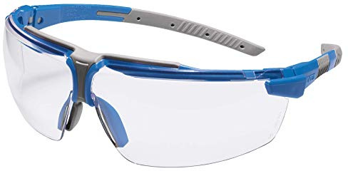Uvex I-3 S Schutzbrille - Supravision Sapphire - Transparent/Blau-Grau