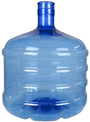 Hods Garrafa para Agua. Botellón Color Azul de 12 litros. Compatible con Tapones de 5 galones. Apto para Fuentes de Agua. Color Azul. Libre de bisfenol-A
