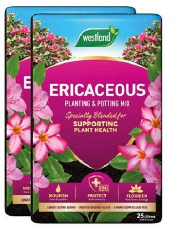 Westland Ericaceous Planting & Compost Potting Mix 25 Litre