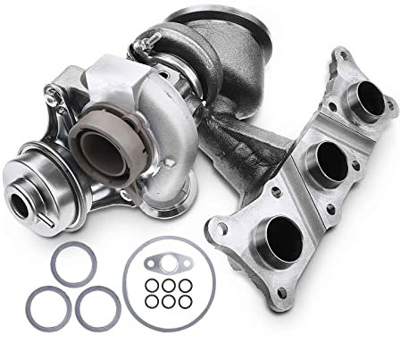 Frankberg Turbolader Abgasturbolader Benzin Kompatibel mit 7er F01 F02 F03 F04 740 3.0L 2008-2015 X6 E71 E72 3.0L 2007-2014 Replace# 49131-07259