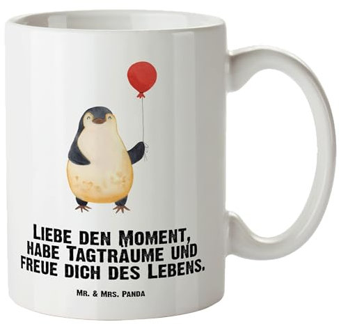 Mr. & Mrs. Panda Personalisierte XL Tasse Hase Sitzen - Geschenke, Frühstückstasse Mit Namen, Ostergrüße, Ostern, Design Groß Personalisierung, Eigenem Text, Jumbo Personalisiert, Frohe, Kaninchen