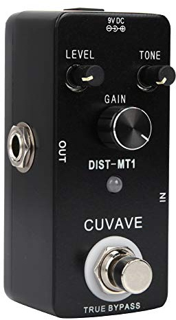 Pedal De Efecto De Guitarra, Pedal De Efecto De Distorsión De Alta Ganancia Procesador De Efectos Múltiples Efectos De Guitarra Eléctrica Accesorios De Instrumentos Musicales De Metal Para Guitarra De