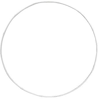 susiodeu Babypartys, kreisförmige Ballonsäule, abnehmbare dekorative Herzstück Ring Dekoration, 100cm