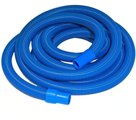 15 m Poolschlauch Ø 38 mm - Flexibler Schwimmbadschlauch mit 360° drehbarer Muffe - UV-beständig formstabil & trittfest - Perfekt für Poolpumpe und Bodensauger