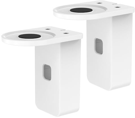 Cozycase Support de prise pour Dot/Google Nest mini - Support mural (Blanc, Pack de 2)