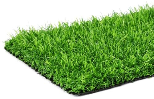 LYXXJRYBHD Césped Artificial Realista, Rollos de Cesped Artificials, Césped Artificial para Exterior o Interior con Orificios de Drenaje, Duradero para Jardín y Balcón(78.7x0.7cm/200x2cm)
