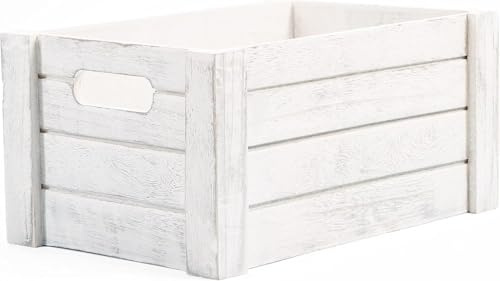 Caisses en bois pour rangement sous le lit – Grande boîte cadeau et panier à jouets pour chien – Idéal pour le réveillon de Noël et paniers cadeaux