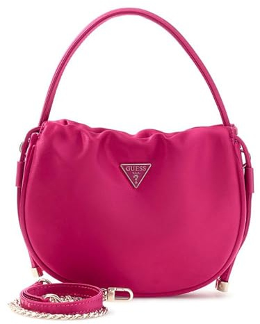 GUESS sac à épaule bandoulière sac à main Elsie Mini Pouch Fuchsia pourpre