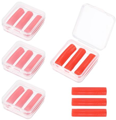 PATIKIL 12Pcs Cire De Remplacement Pour Peinture Diamant En Silicone | Recharges De Stylo À Cire, Outil De Prélèvement De Strass Pour Stylo À Pointes, Rechargeable Avec Boîte De Rangement
