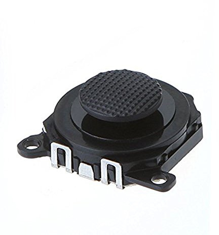 Botón analógico 3D Joystick Rocker con tapa para Sony PSP 1000 1001 - Negro