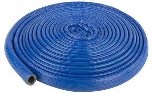 10m Long Blue 28mm Extra Strong Pipe Foam Insulation Lagging Wrap 6mm Thick